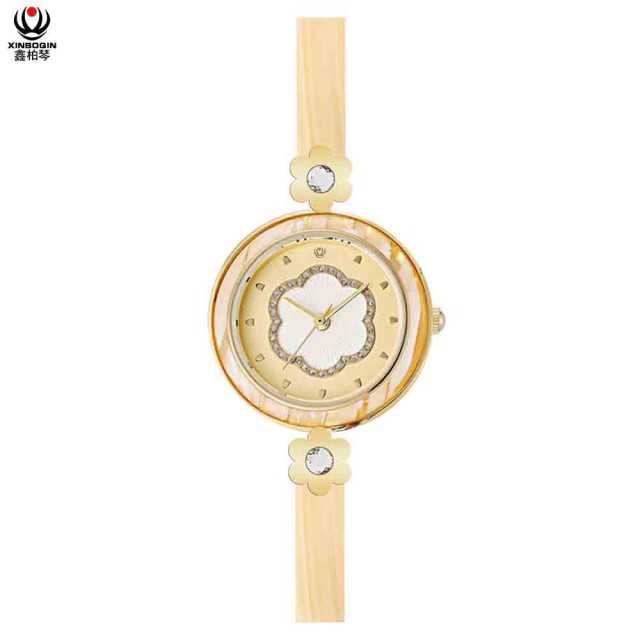 XINBOQIN Factory Wholesale Import Luxury Ladies Brand Acetate Watch